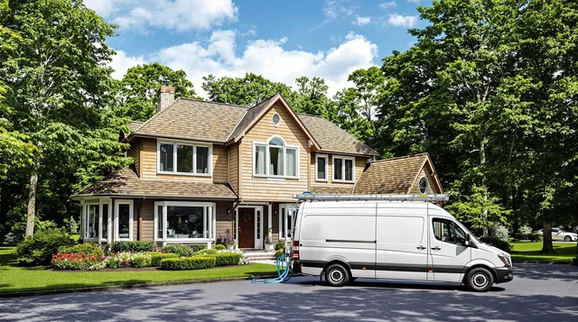 Cheshire Dryer Vent Cleaning dryer vent cleaning crew working in Hamden, CT