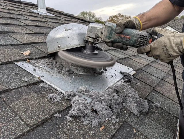 Expert roof dryer vent cleaning by Cheshire Dryer Vent Cleaning in Cheshire