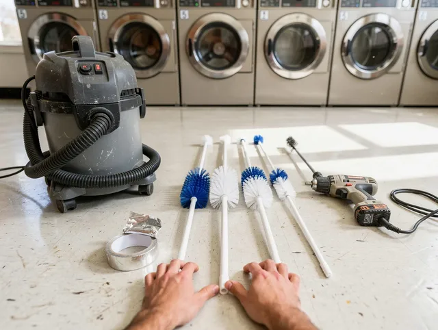 Commercial-grade dryer vent cleaning by Cheshire Dryer Vent Cleaning in Cheshire