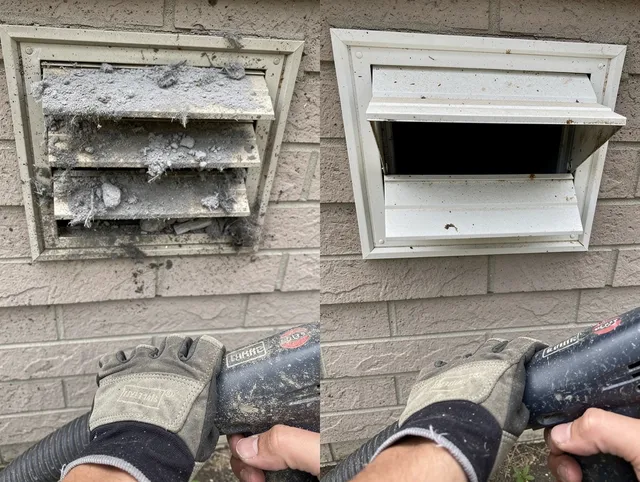 Professional dryer exhaust vent cleaning by Cheshire Dryer Vent Cleaning in Cheshire