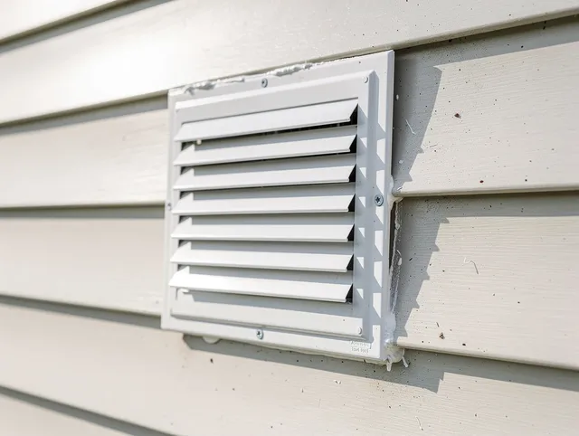 Expert vent cover replacement by Cheshire Dryer Vent Cleaning in Cheshire