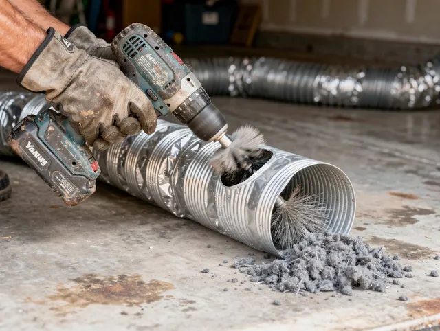Professional duct cleaning by Cheshire Dryer Vent Cleaning in Cheshire