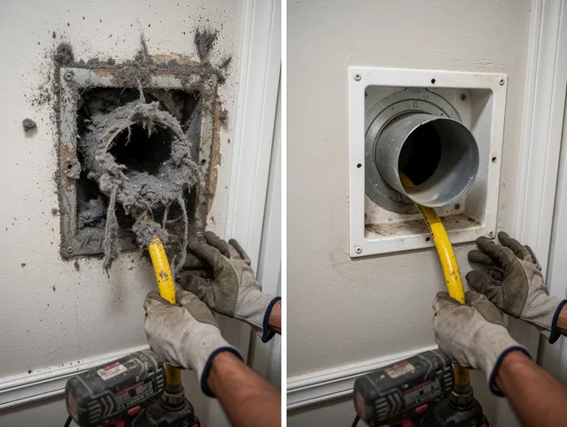 Expert gas dryer vent cleaning by Cheshire Dryer Vent Cleaning in Cheshire